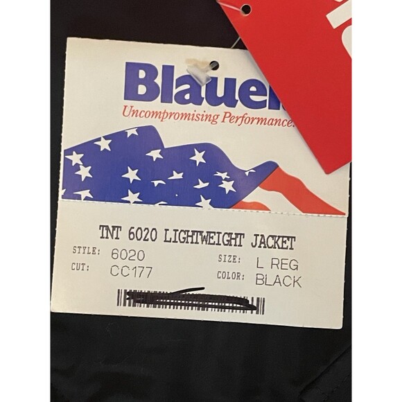 NWT Blauer TNT 6020 Lightweight Jacket Sz Large Reg Black Tactical Made in USA - Picture 6 of 14